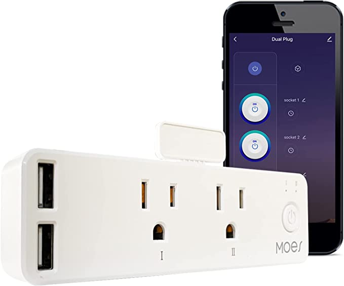 MOES Wi-Fi Smart Multi-Outlets 1