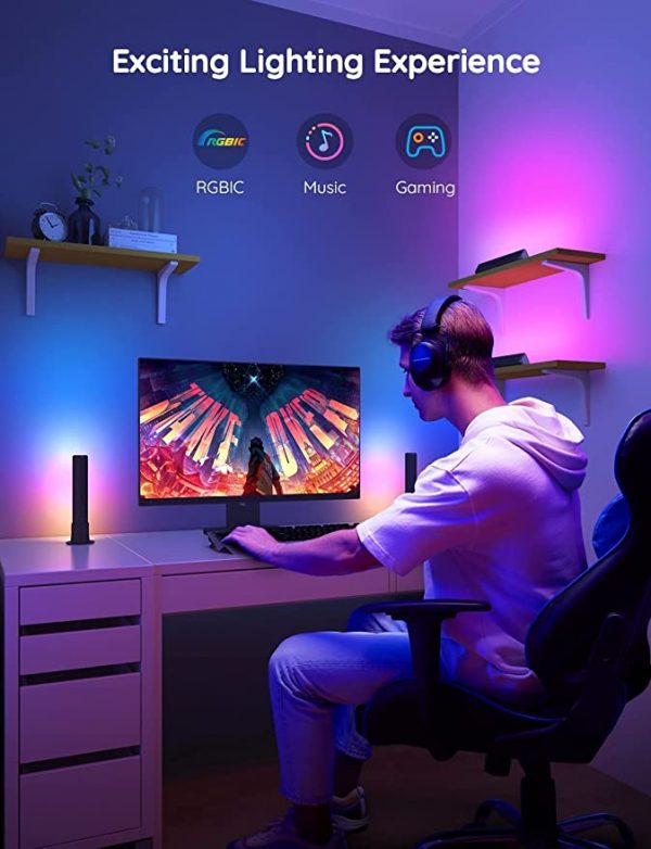 Smart RGB LED Monitor Light Bar Computer Monitor Lamp PC Gaming Room  Backlights