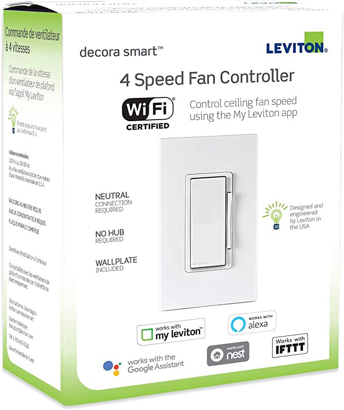 Leviton DW4SF 1BW Decora Smart Controller 04