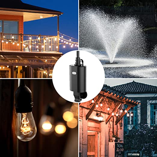Minoston Outdoor Smart Plug, IP65 Waterproof, Wi-Fi Heavy Duty