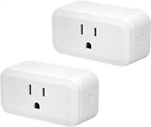 UltraPro Smart Plug WiFi Outlet, Smart Home, Smart Switch, Smart Outlet,  Works with Alexa, Echo & Google Home, No Hub Required, App Controlled, ETL