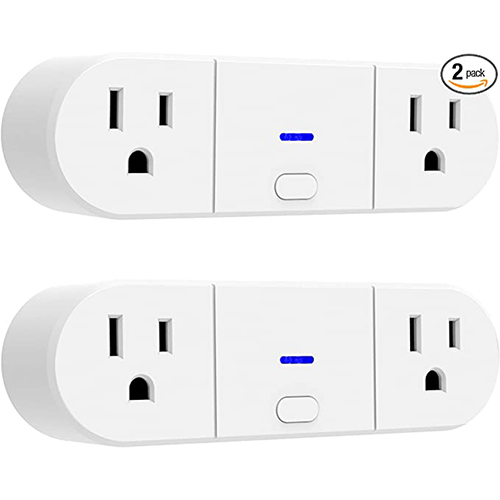 UltraPro 2-Outlet Plug-in Wi-Fi Smart Switch