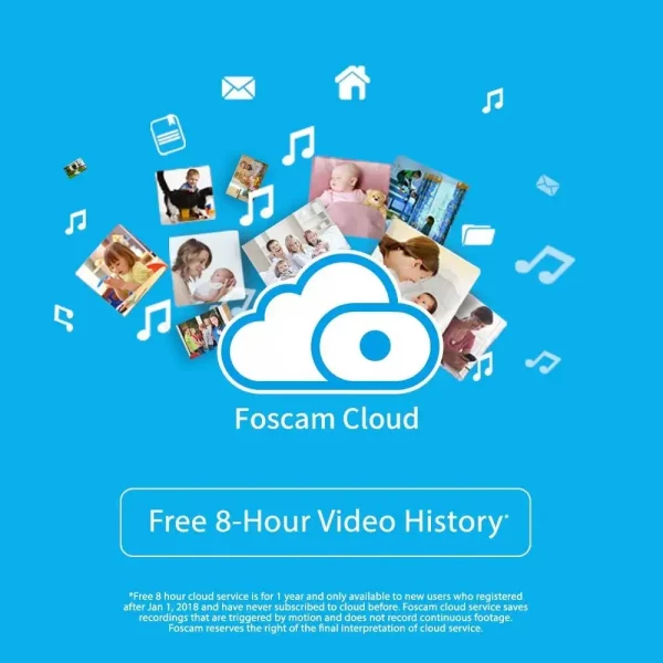 Foscam HD 720P Outdoor WiFi Security Camera 5