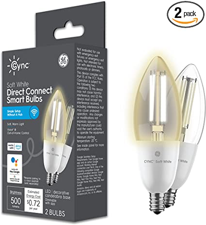 GE CYNC Smart LED Light Bulbs 25