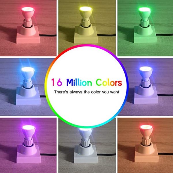 12V Multi-Color RGBW MR16 Smart LED Light Bulb