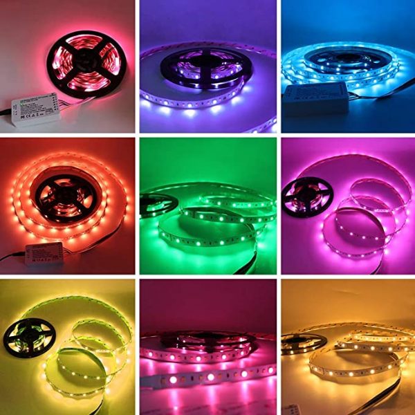 Sengled Smart Wi-Fi LED Multicolor Light Strip, 5M (16.4ft), No Hub  Required, Works with Alexa & Google Assistant, RGBW, High Brightness, 1800  Lumens
