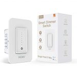 moes 3 way single pole smart light dimmer switch neutral wire required no hub required multi control work 01