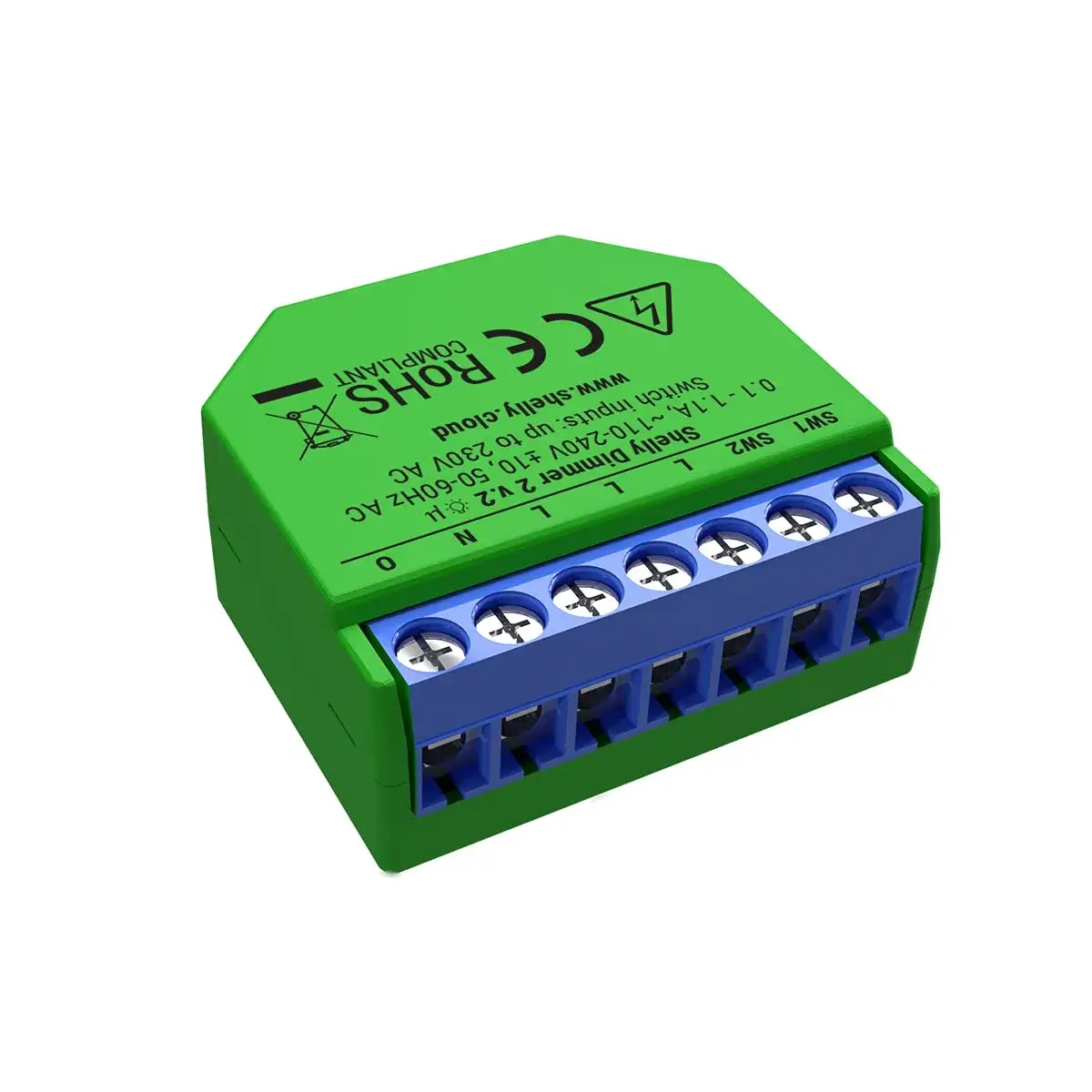 shelly dimmer relay switch wifi 1