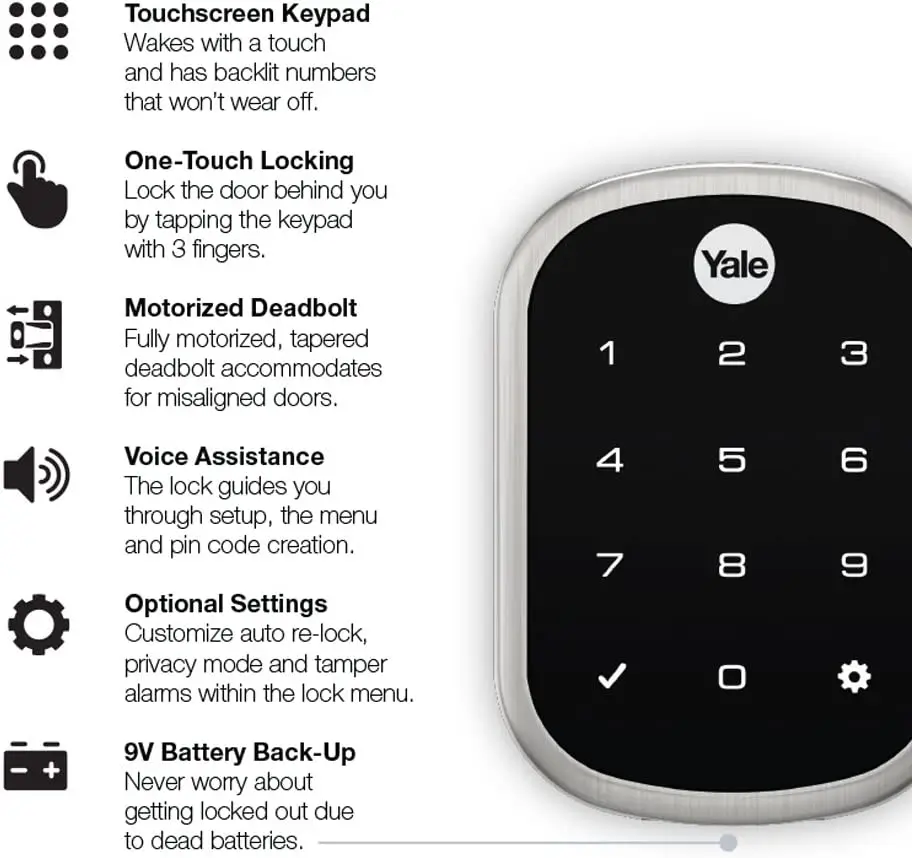 yale assure lock touchscreen 6
