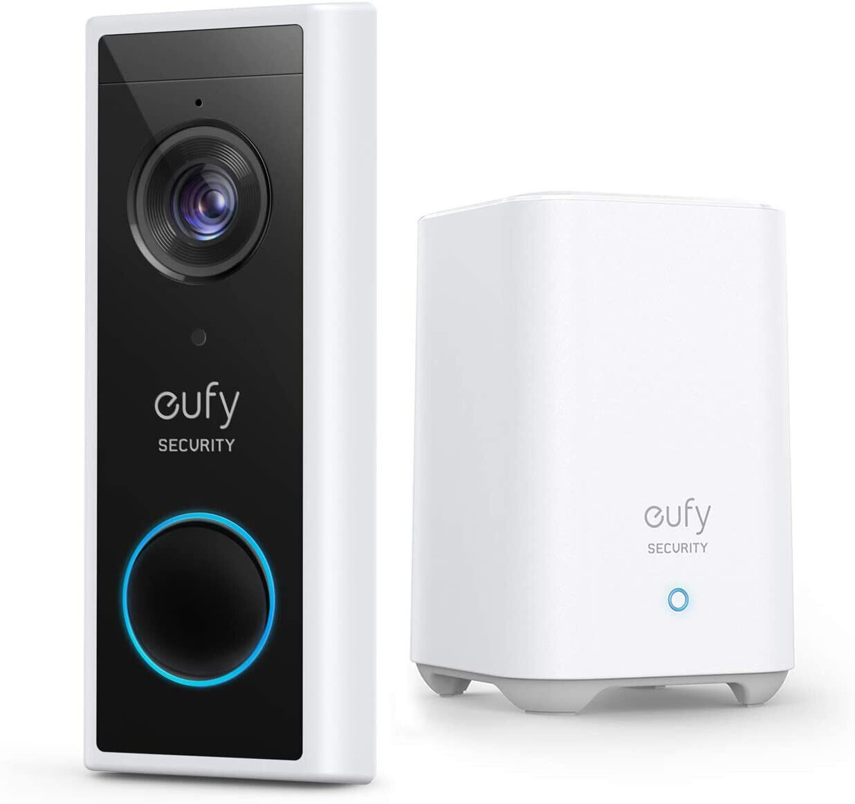 eufy security video doorbell battery powered kit 2k resolution