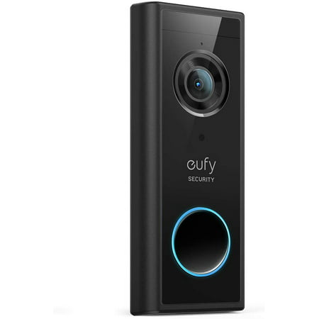 eufy Security, Video Doorbell (Battery-Powered) Kit, 2K Resolution, 180-Day Battery Life, Encrypted Local Storage, No Monthly Fees, HomeBase with High-Power Wi-Fi and Built-in Storage