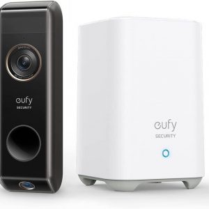 eufy security wireless video doorbell 2k dual camera dual motion detect