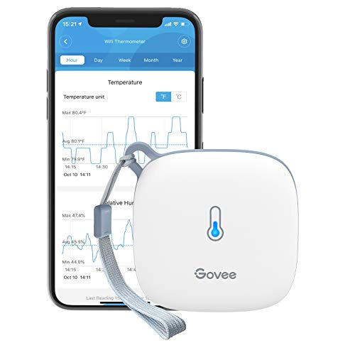 Govee WiFi Temperature Humidity Monitor, Wireless Digital Indoor Hygrometer  Thermometer with App Alerts, Temperature Sensor Humidity Gauge for Home Pet  Garage Cropper Greenhouse - Ezlo Smart Home Shop