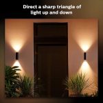 Philips Hue White and Color Outdoor Wall Light 3